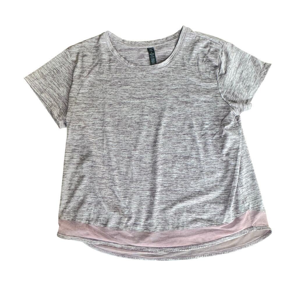 Leg3nd Breathe Athletic Shirt Top Dusty Rose Purple Women's Sz L